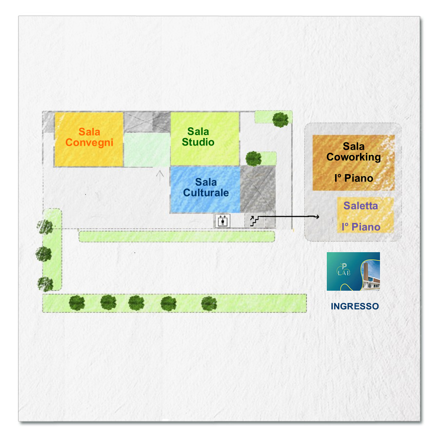 mappa delle sale