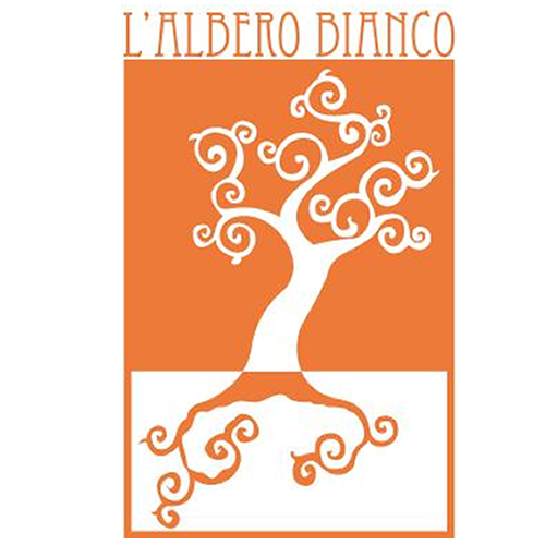 Logo albero bianco