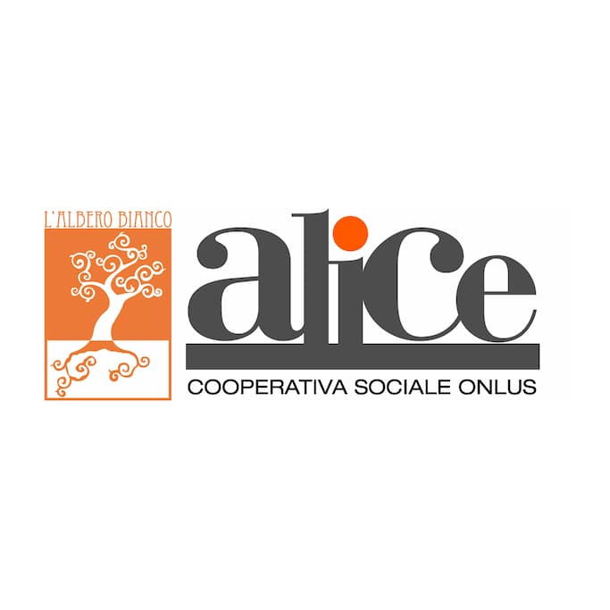 Logo  albero bianco